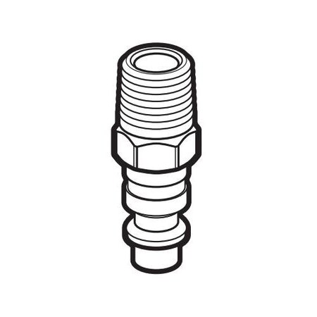 Allegro Industries 14 Plug, Foster Stainless Steel, 840004AS 8400-04AS